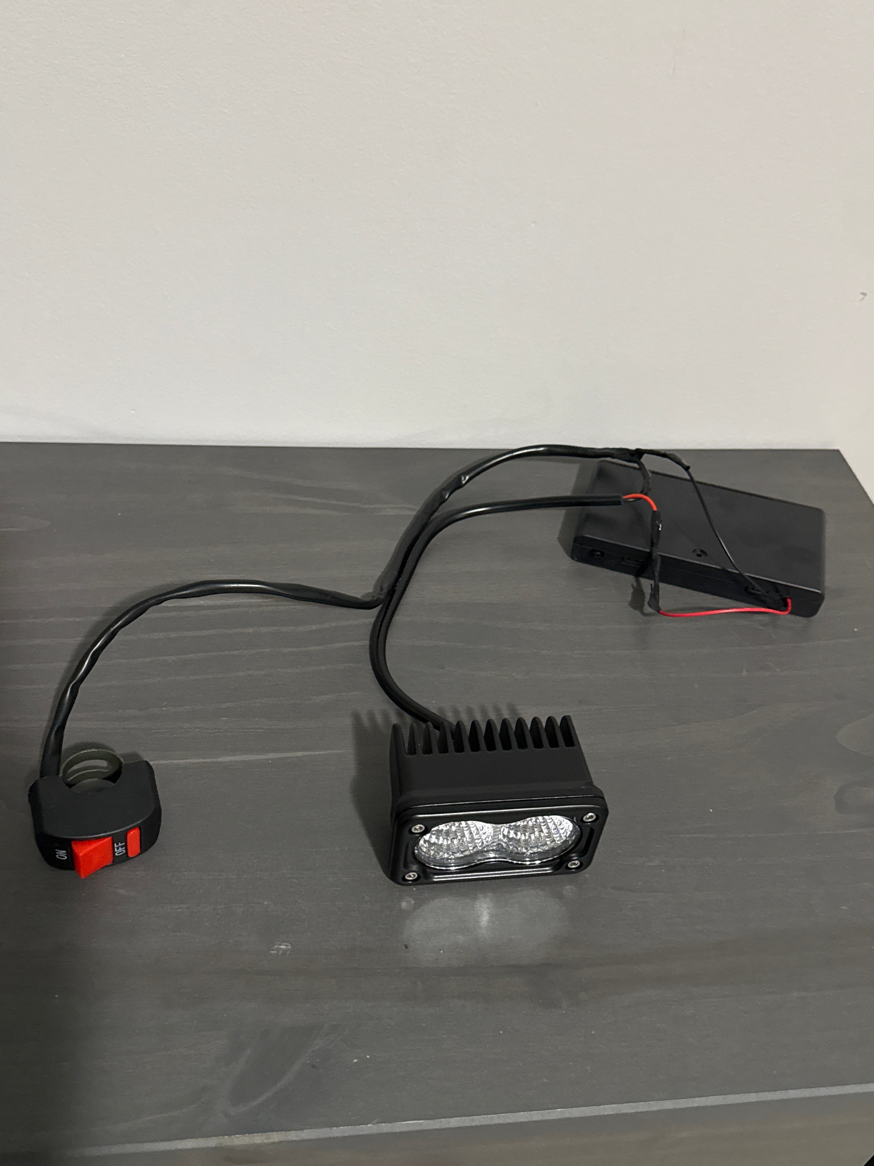 Battery-Powered Baja Light – Universal Fit for All Bikes