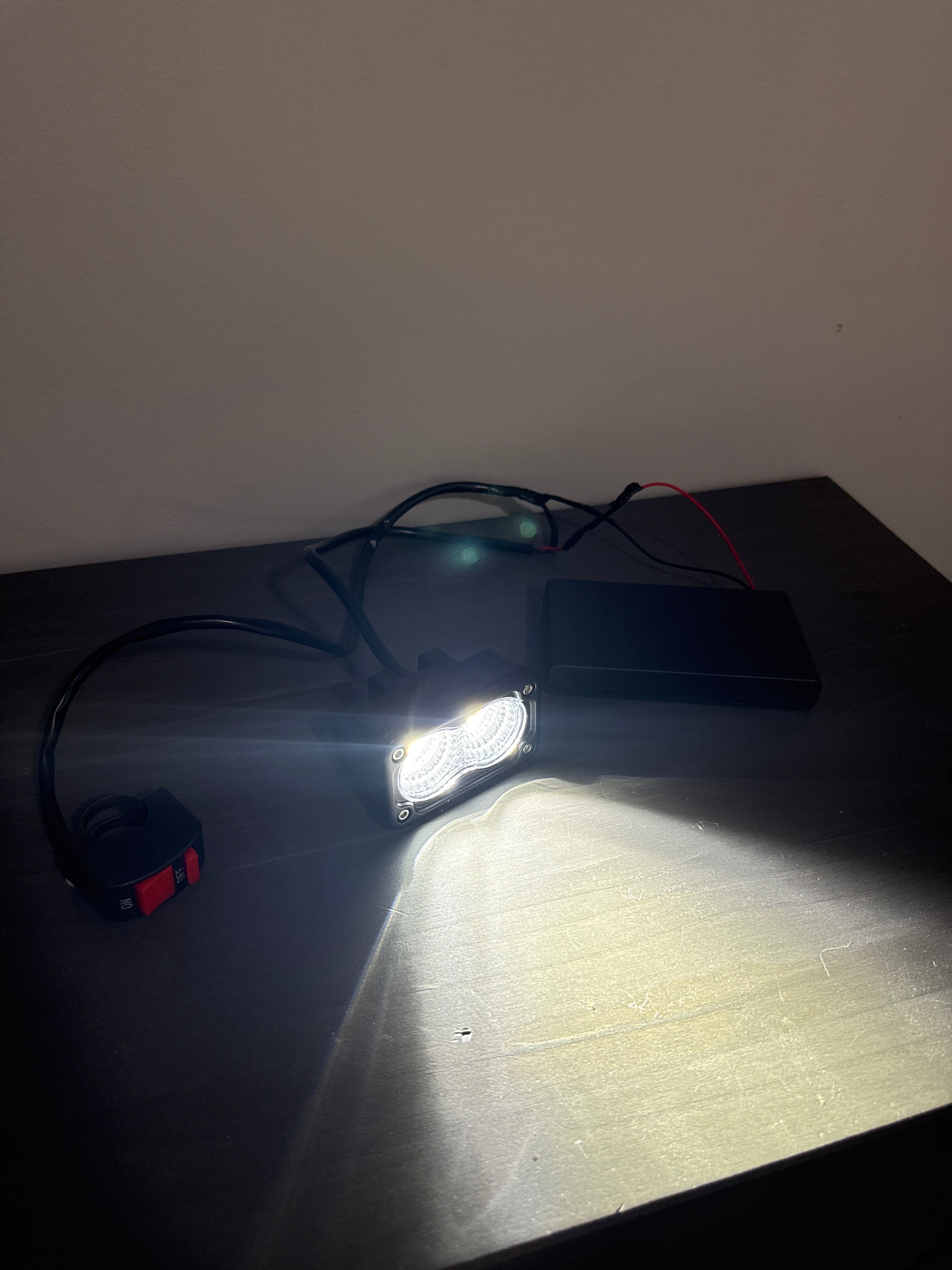 Battery-Powered Baja Light – Universal Fit for All Bikes