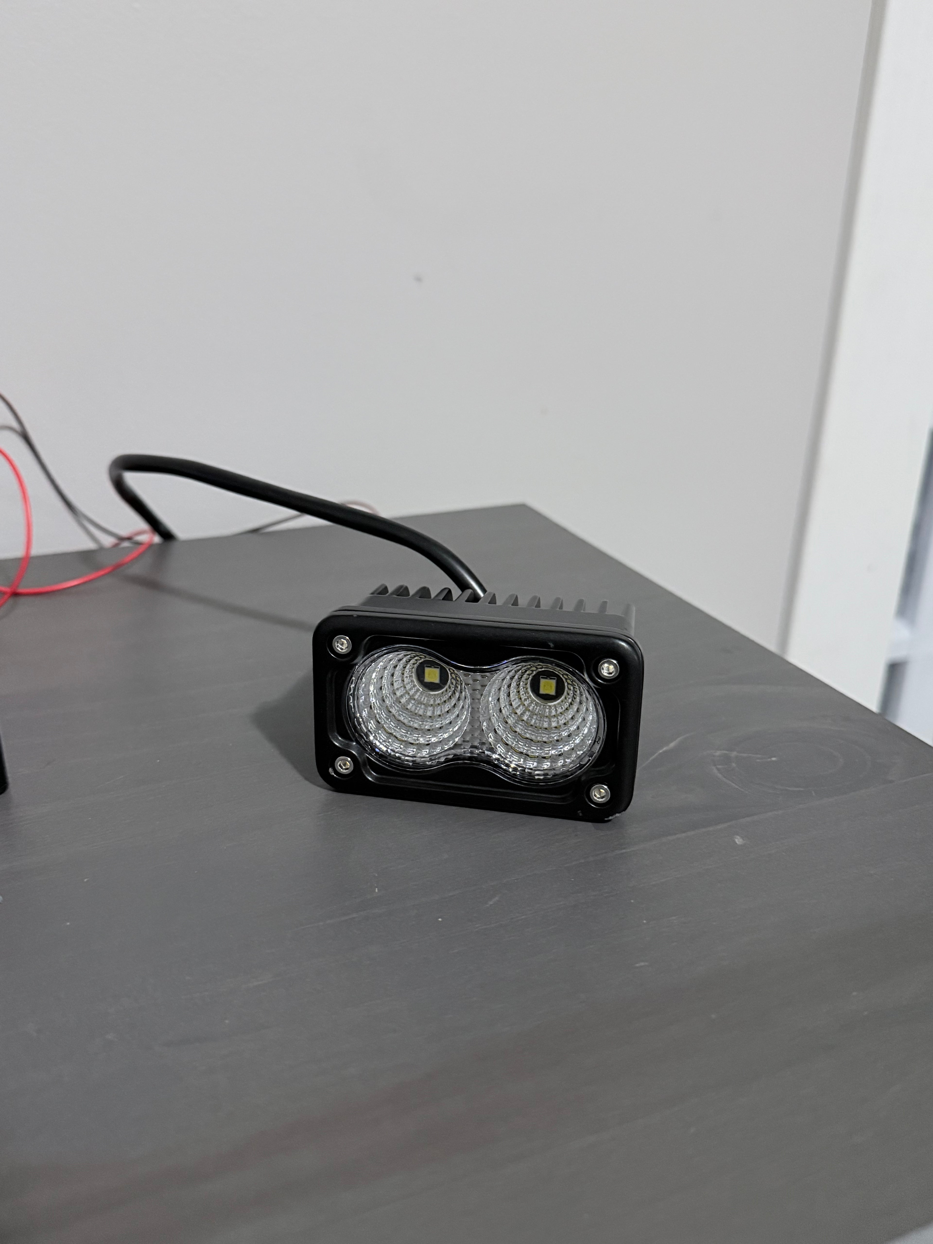 Universal Battery-Powered Baja Tail Light — No Wiring Required