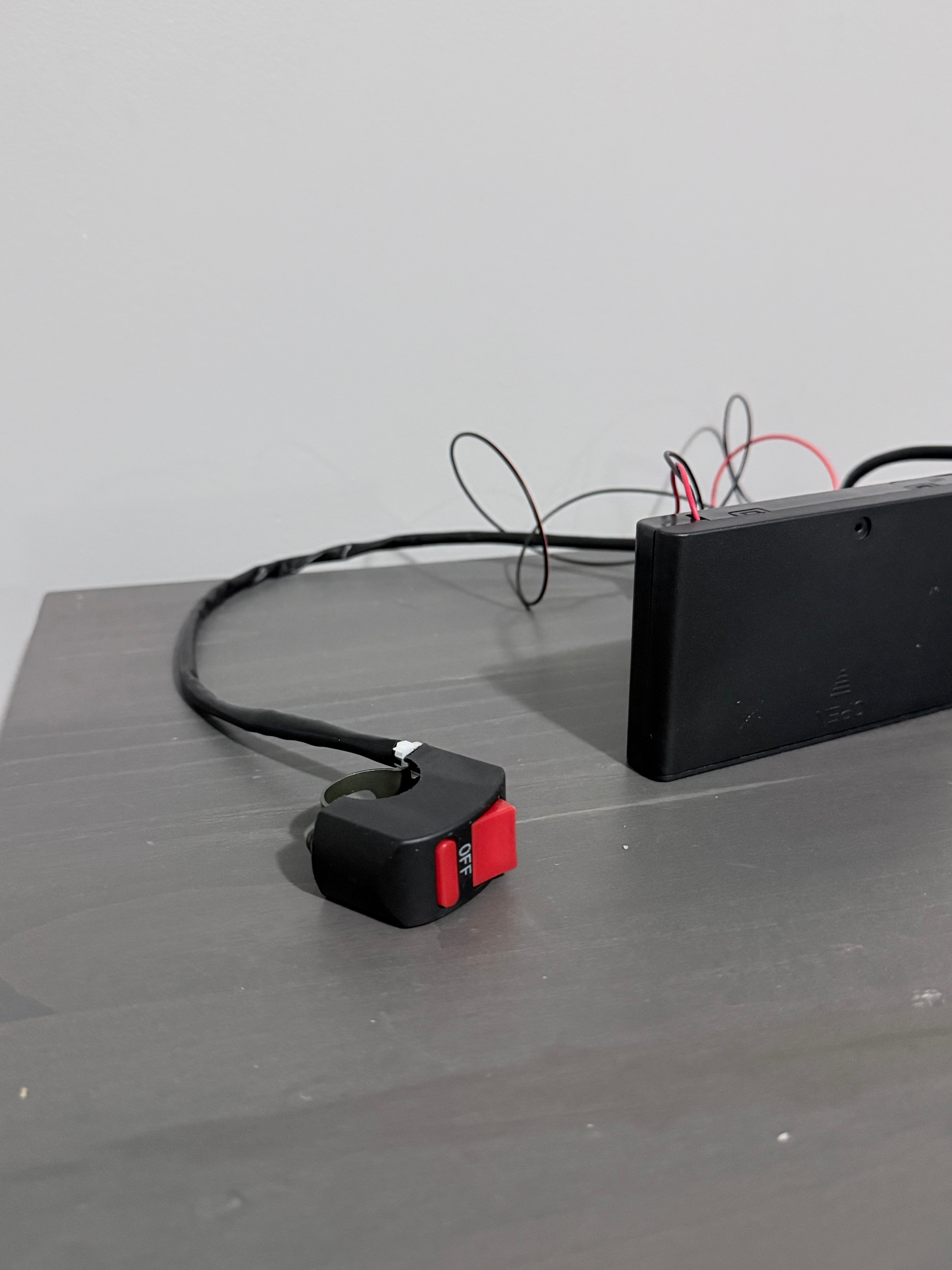 Universal Battery-Powered Baja Tail Light — No Wiring Required